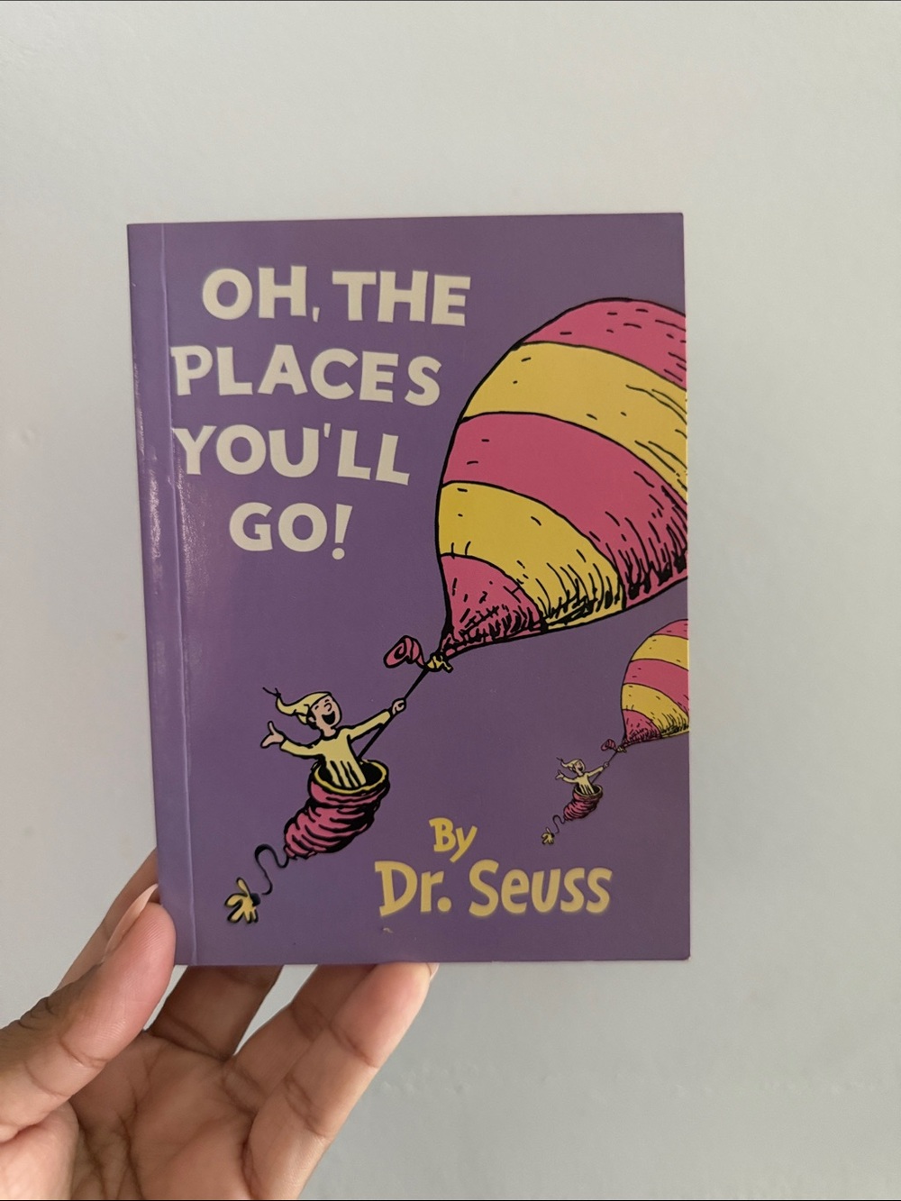 1990 Dr. Seuss Purple Cover with Yellow and Pink Balloons